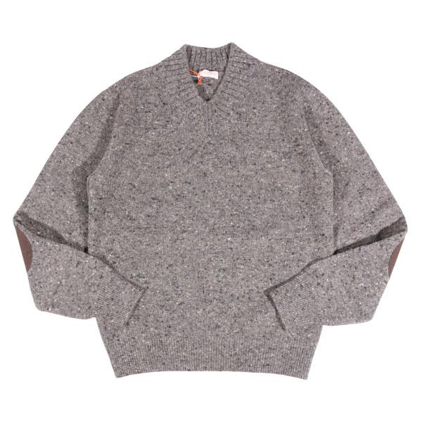 クルチアーニ　グレー Vネックセーター CRUCIANI（クルチアーニ） Vネックセーター CU8350 グレー 56 32899gy