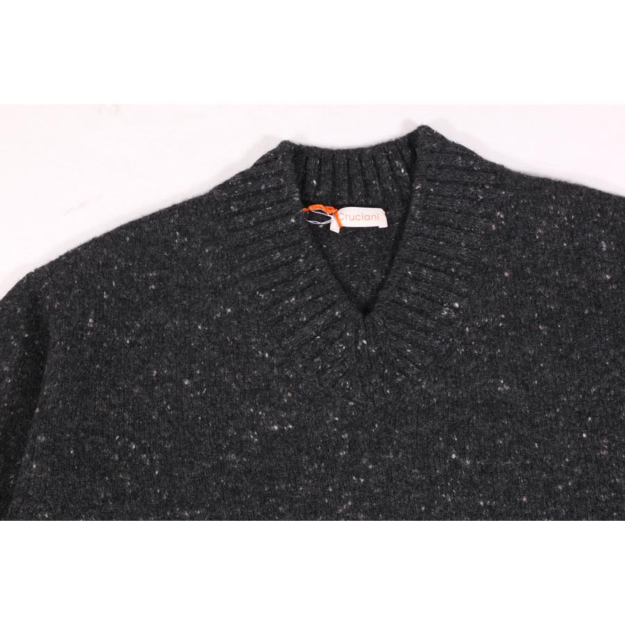Cruciani （クルチアーニ） Vネックセーター CU8350 グレー 54 32899gy 【W32900】_1