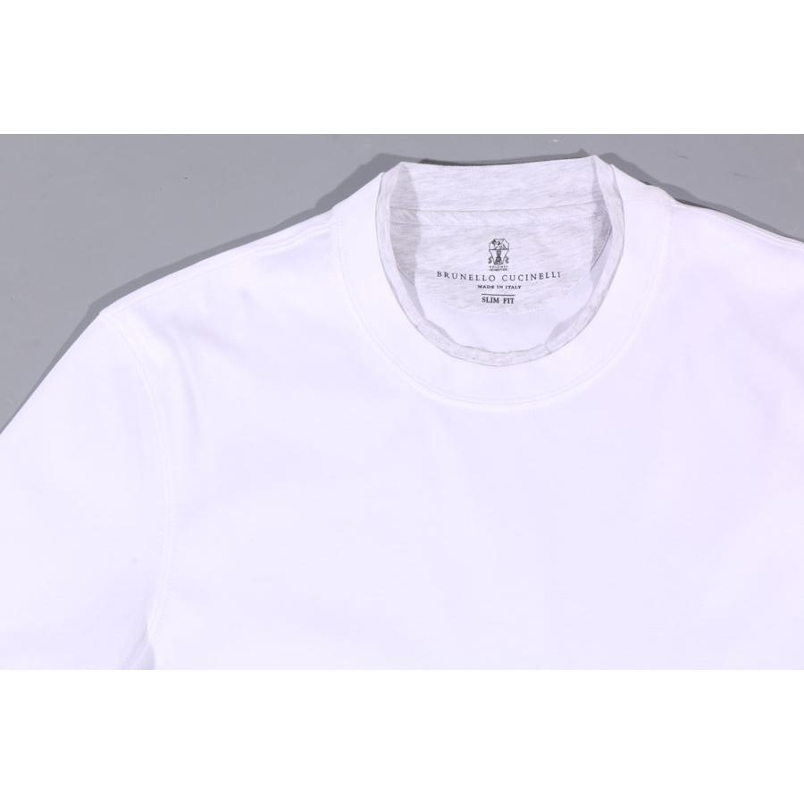 BRUNELLO CUCINELLI （ブルネロクチネリ） Uネック半袖Tシャツ 