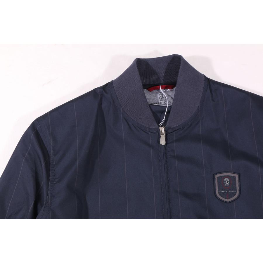 BRUNELLO CUCINELLI （ブルネロクチネリ） ブルゾン MB4179082T ネイビー S 33299nv 【A33303】の画像