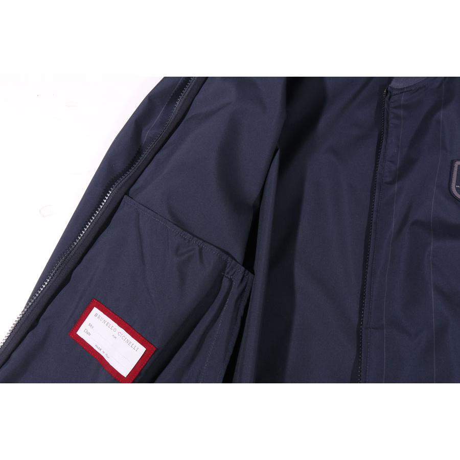 BRUNELLO CUCINELLI （ブルネロクチネリ） ブルゾン MB4179082T ネイビー S 33299nv 【A33303】の画像