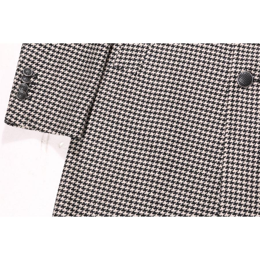 TAGLIATORE（タリアトーレ） コート 310010F ブラックxベージュ 54 33503 【W33505】の画像