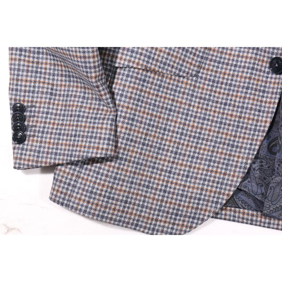 ETRO（エトロ） ジャケット 202 E1187 Q0176 020003 グレーxネイビー 48 【W33807】の画像