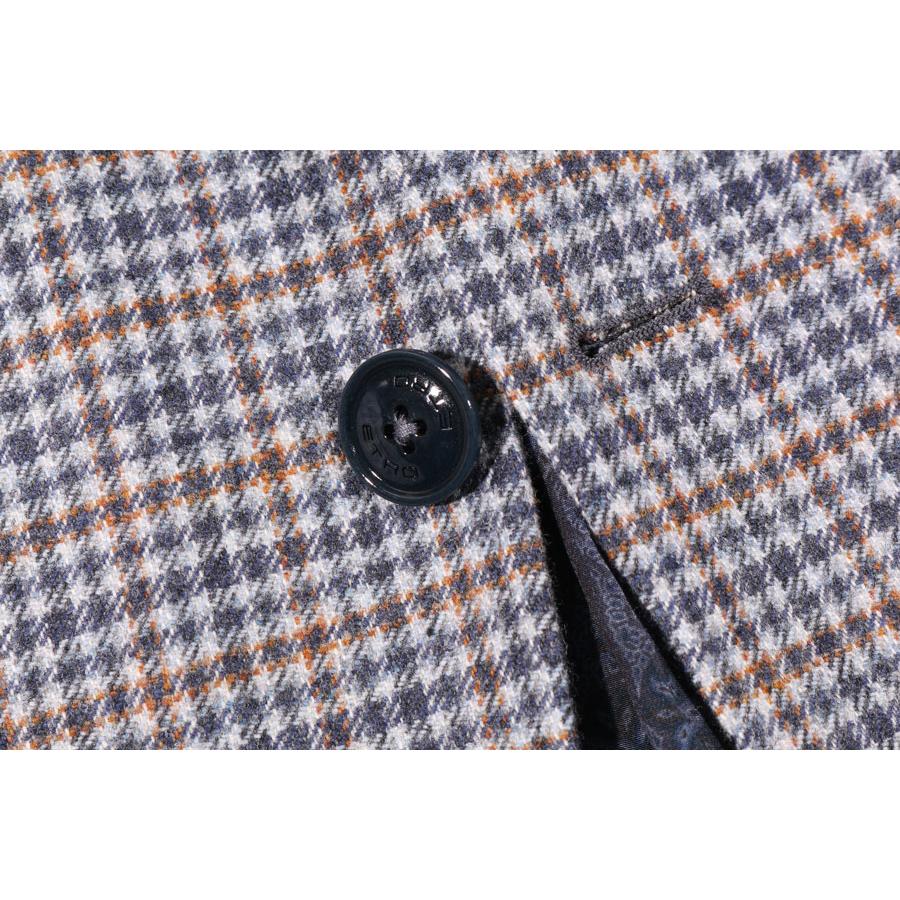 ETRO（エトロ） ジャケット 202 E1187 Q0176 020003 グレーxネイビー 48 【W33807】の画像