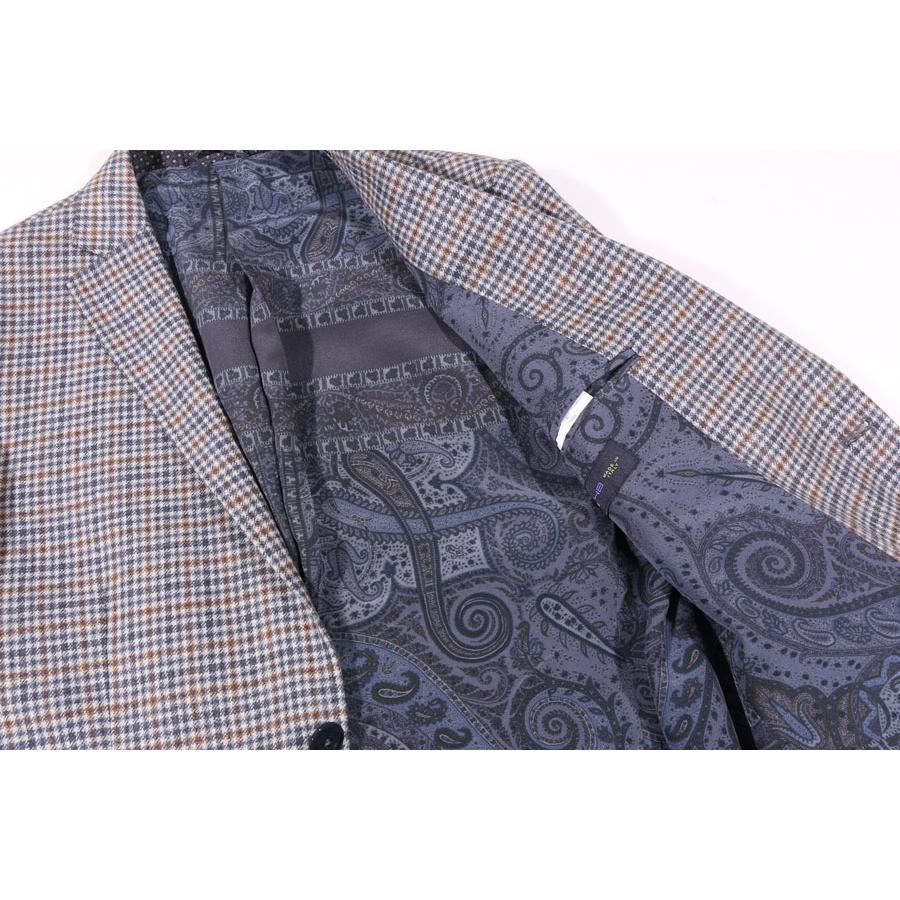 ETRO（エトロ） ジャケット 202 E1187 Q0176 020003 グレーxネイビー 48 【W33807】の画像