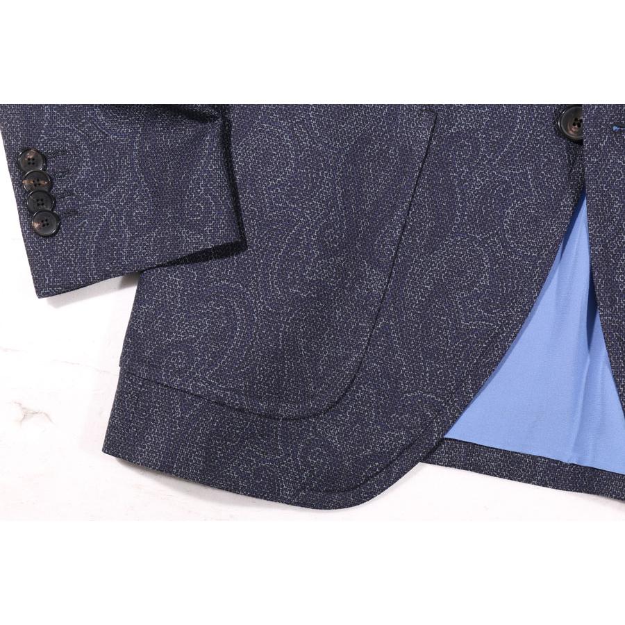 ETRO （エトロ） ジャケット 131 U1187 112510 00103 ネイビー 48 【A33811】の画像