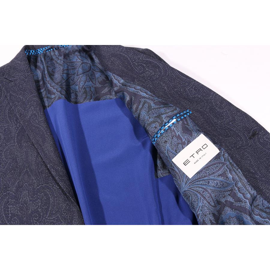 ETRO （エトロ） ジャケット 131 U1187 112510 00103 ネイビー 48 【A33811】の画像