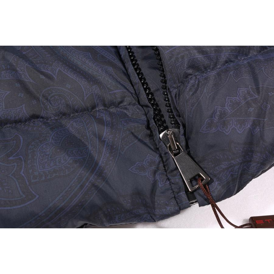 ETRO （エトロ） ダウンジャケット 151 U1M22 291720 0030 ネイビー M 【W33816】の画像