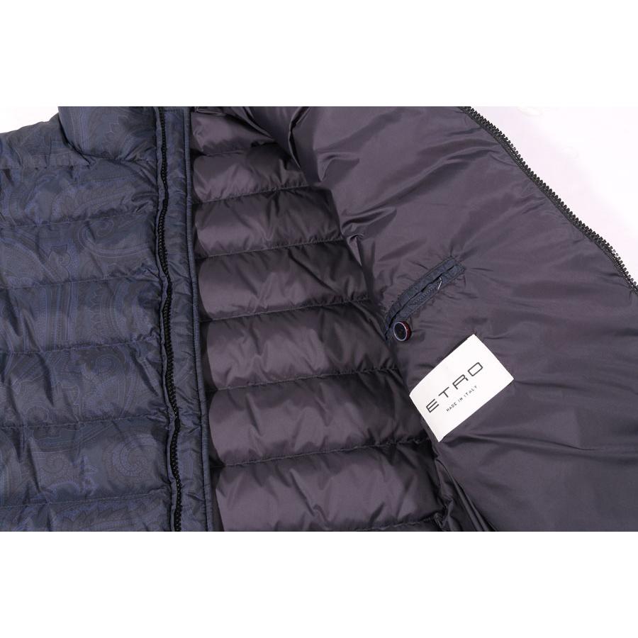ETRO （エトロ） ダウンジャケット 151 U1M22 291720 0030 ネイビー M 【W33816】の画像