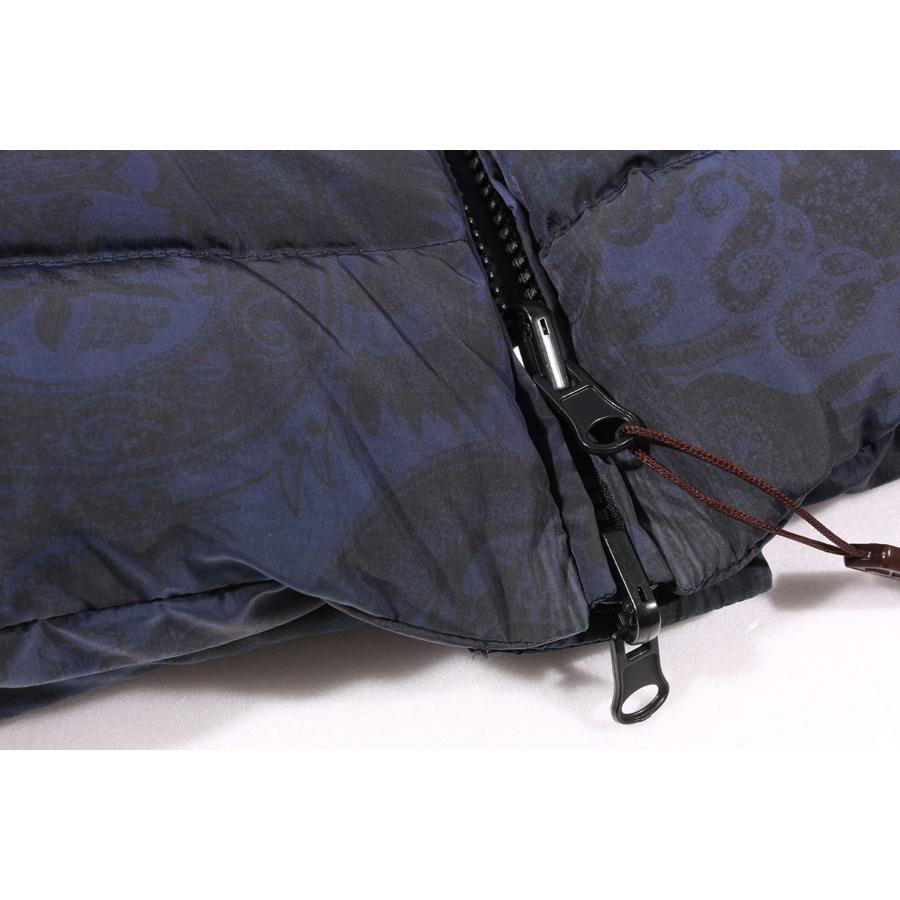 ETRO （エトロ） ダウンジャケット 151 U1M22 291720 0030 ネイビー 48 【W33818】の画像