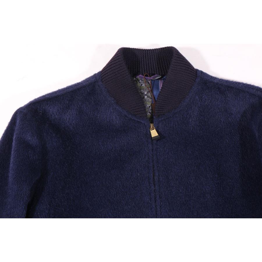 ETRO（エトロ） ブルゾン 151 U1M22 291720 0030 ネイビー 48 【W33819】の画像