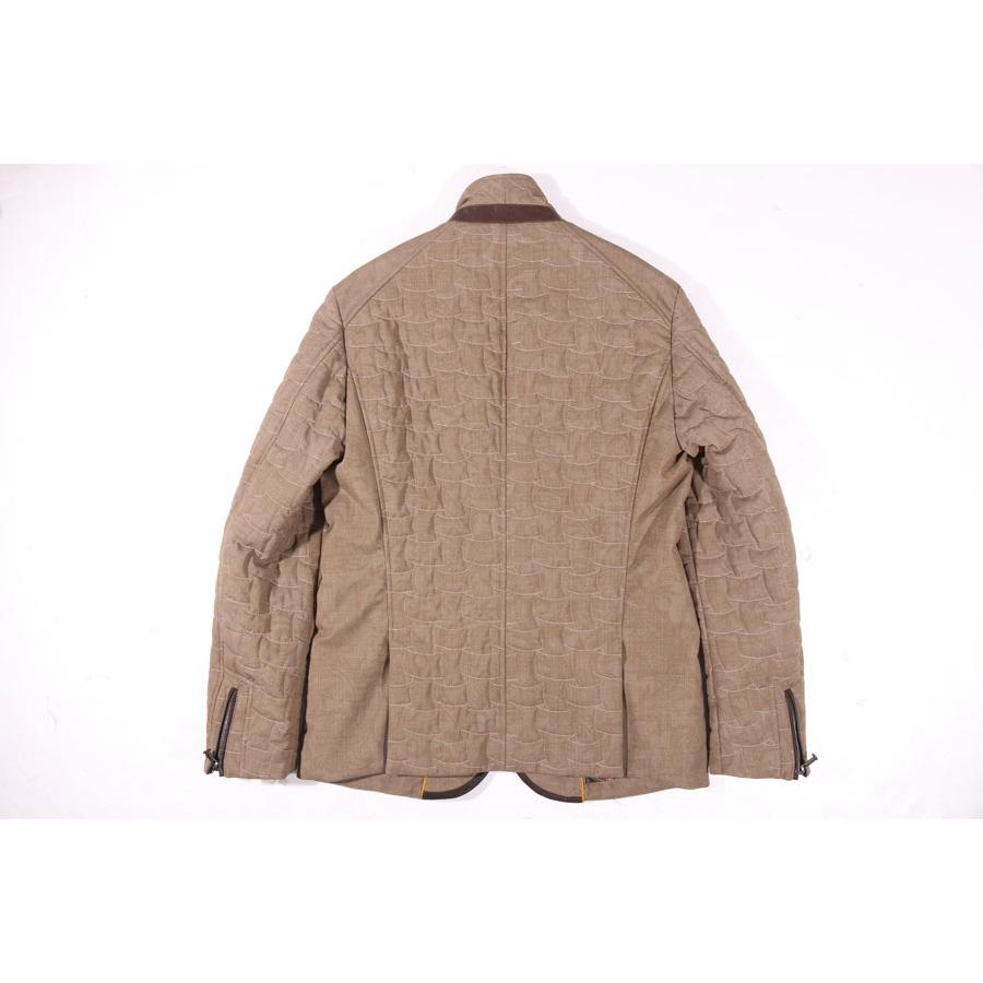 ETRO （エトロ） キルティングジャケット 171 U1S62 451050 10103 ライトブラウン M 【W33820】の画像