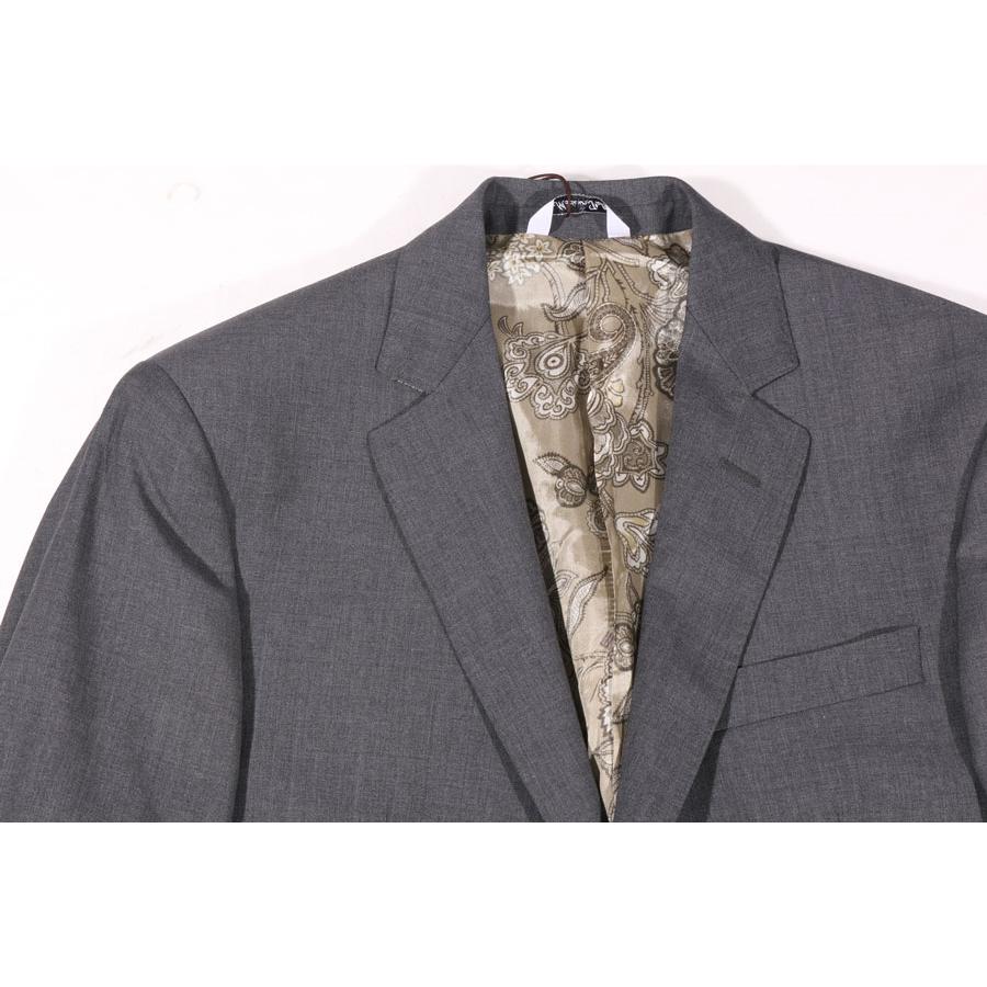ETRO （エトロ） スーツ 131 U1A94 040600 00103 ライトグレー 48 【A33823】の画像