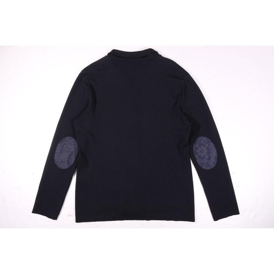 ETRO（エトロ） ニットジャケット 132 U1408 395810 20003 ネイビー M 【W33828】の画像