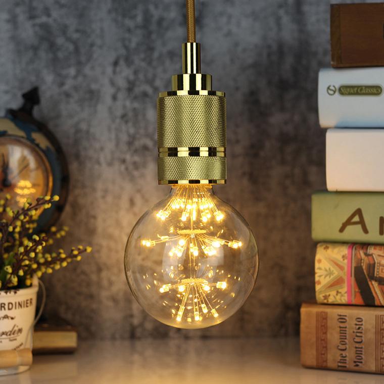 DENKO HOME（電光ホーム） エジソン電球 花形 G95HN エジソンバルブ