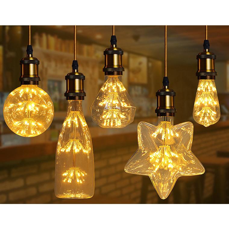 DENKO HOME（電光ホーム） エジソン電球 花形 H230HN ビン エジソン