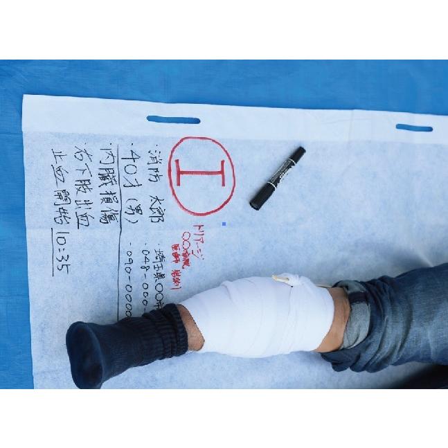 送料無料（一部地域を除く）担架　　　ts-26-0507-10 たのめーる】谷沢製作所 自在担架 (簡易担架) ST#617 1台の通販
