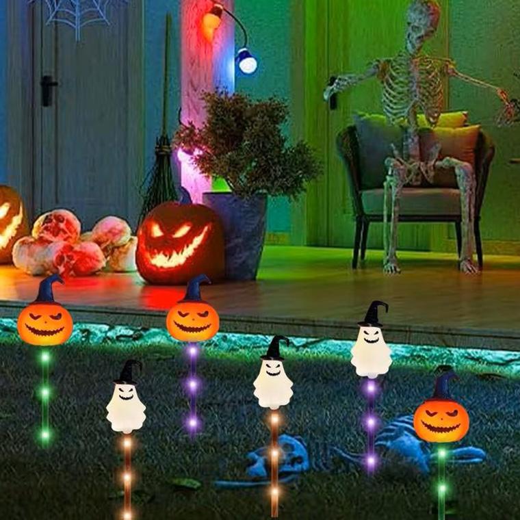 DENKO HOME（電光ホーム） ハロウィン 飾り ソーラー カボチャ