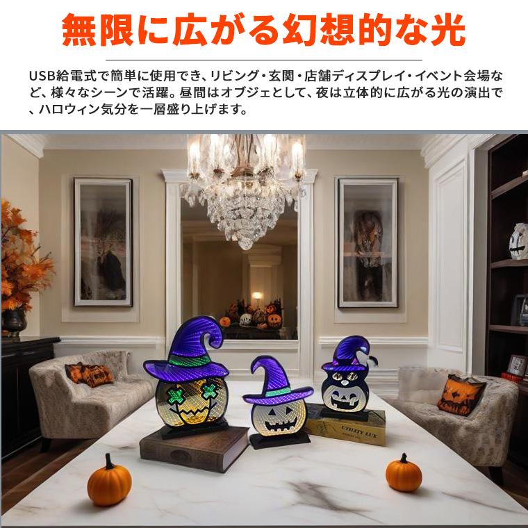 DENKO HOME（電光ホーム） ハロウィン LED 無限 ミラーライト