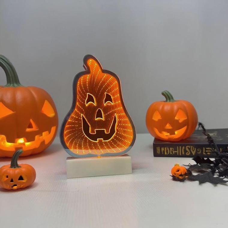 DENKO HOME（電光ホーム） ハロウィン LED 無限 ミラーライト