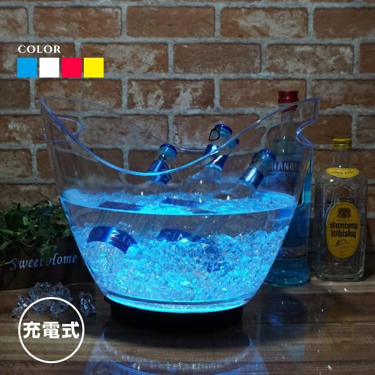 光る ワインクーラー 楕円形 幅35cm×奥行25.5cm×高さ28.5cm 単色 全4色