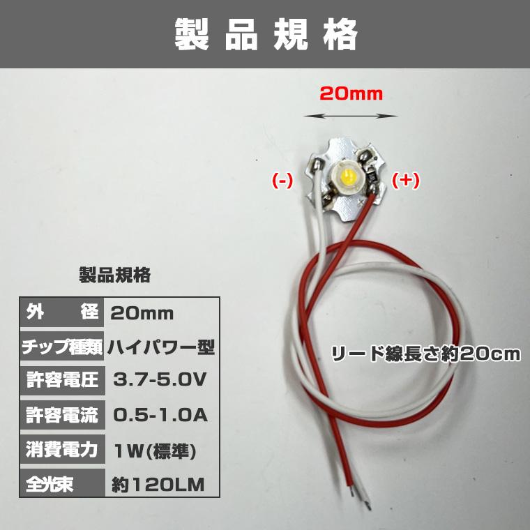 DENKO HOME（電光ホーム） LEDモジュール LEDユニット 3.0-5V 用 ハイ