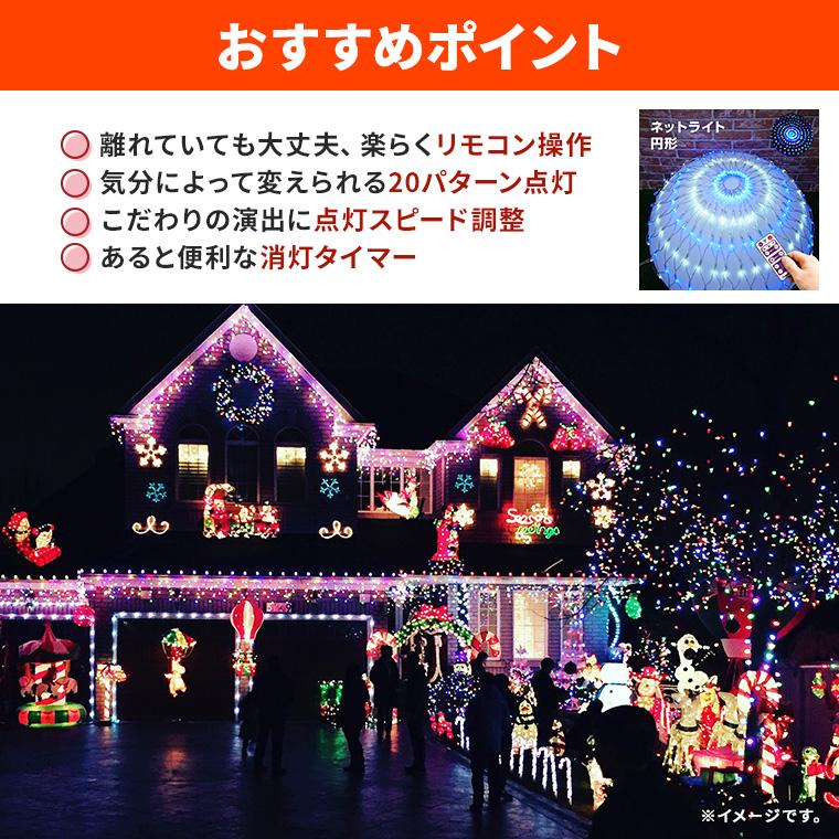 DENKO HOME（電光ホーム） イルミネーション ライト LED 屋外 ネット