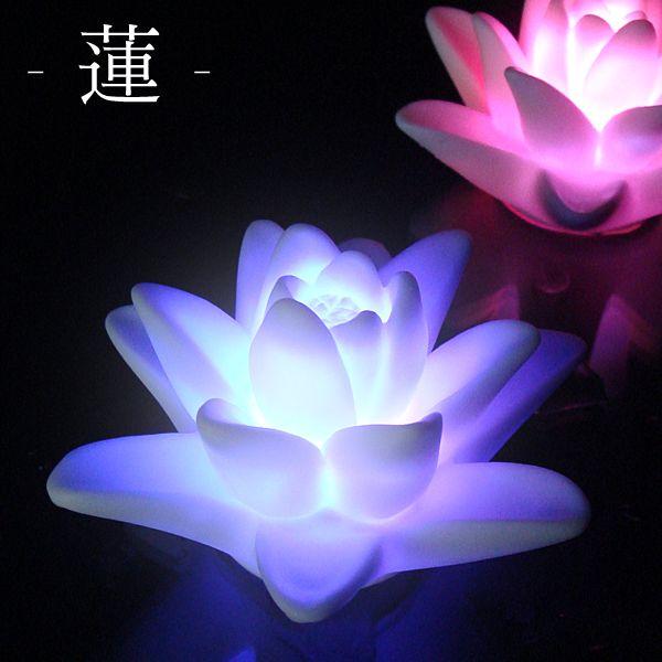 光る バラ LED 防水 水に浮く水 花 ナイトプール プール 池 海 結婚式