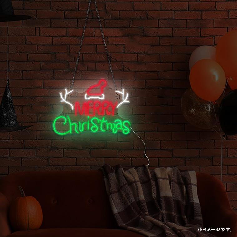 LED ネオンサイン メリー クリスマス Merry Christmas ロング LED ネオンサイン メリー クリスマス Merry Christmas ロング