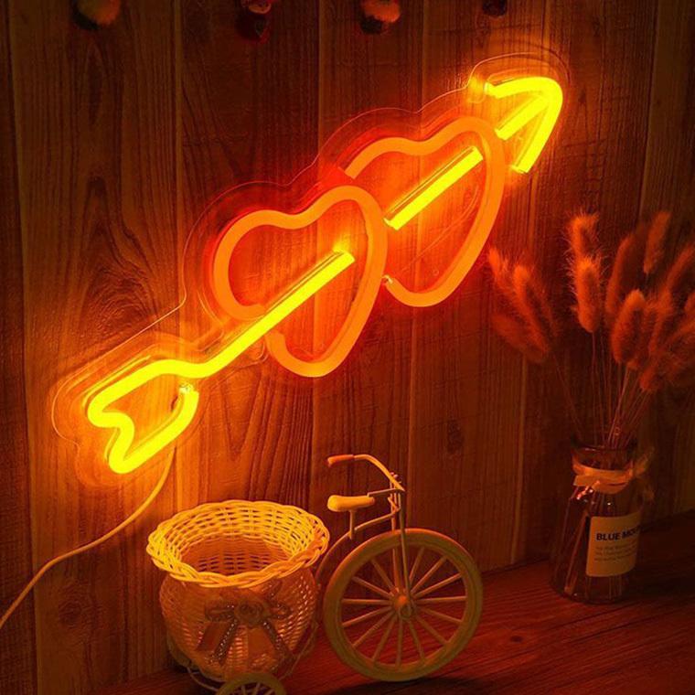 LED ネオンサイン ハート USB ネオンライト ネオン管 インテリア LED ネオンサイン ハート USB ネオンライト ネオン管 インテリア