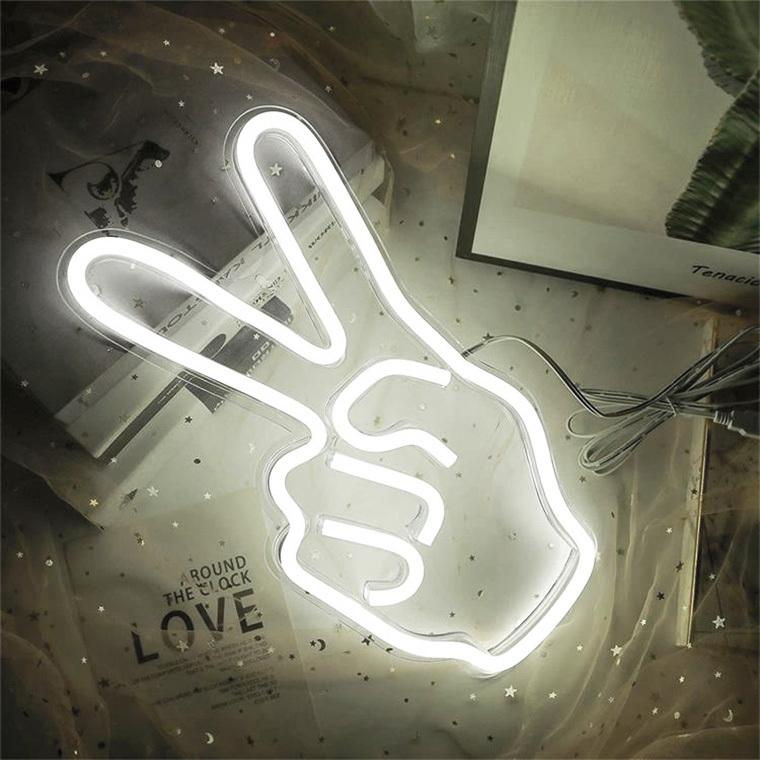 ビンテージピースサイン電気照明 ビンテージピースサイン電気照明