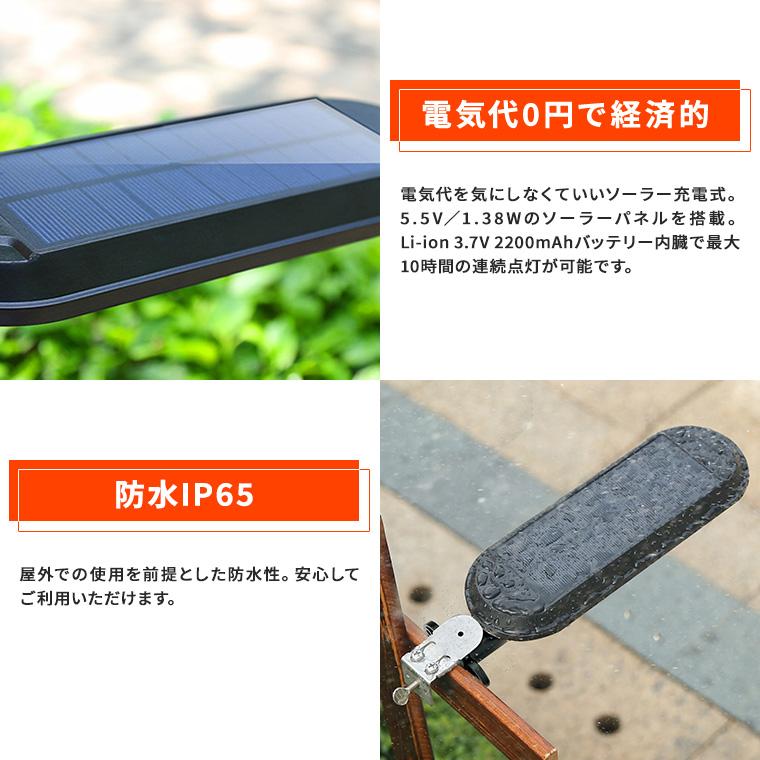 DENKO HOME（電光ホーム） ソーラー センサーライト 人感センサー