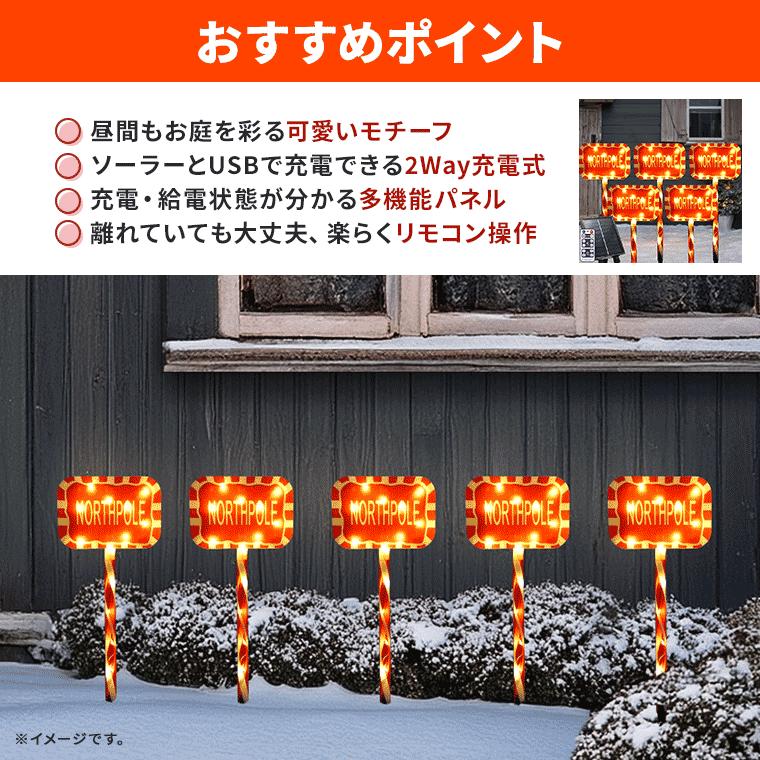 DENKO HOME（電光ホーム） ソーラー イルミネーション クリスマス