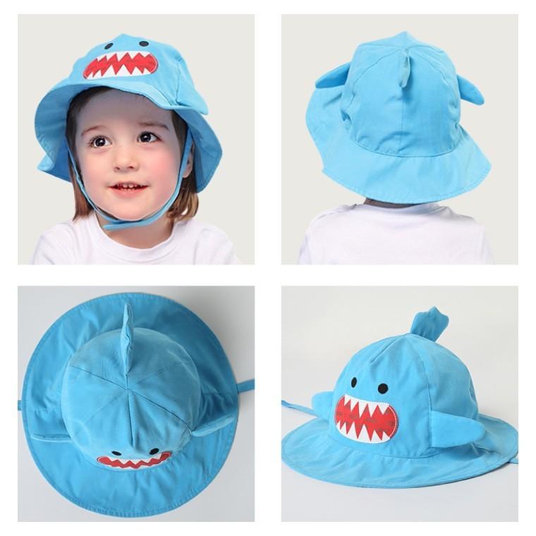 キッズ ハット 帽子 UVカット メッシュ UPF50＋ 52cm キャラクター