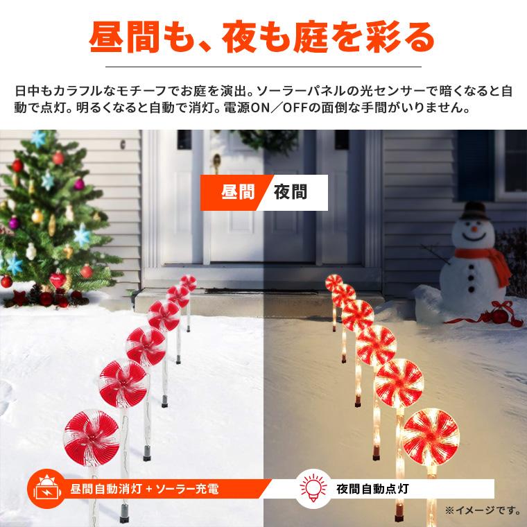 LEDブローライト　キャンディーハウス　お菓子のお家　クリスマスイルミネーション DS043 クリスマスキャンディハウス
