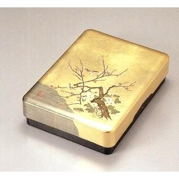 [金沢金箔工芸品] 宝生文庫箱〜錦花鳥