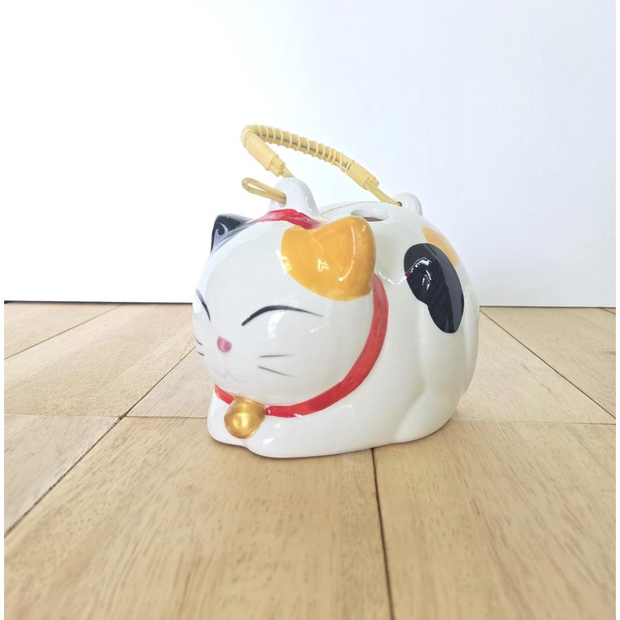いねむり ねこ 蚊取りおしゃれ 陶器 蚊取り線香入れ 豚 ぶた ブタ