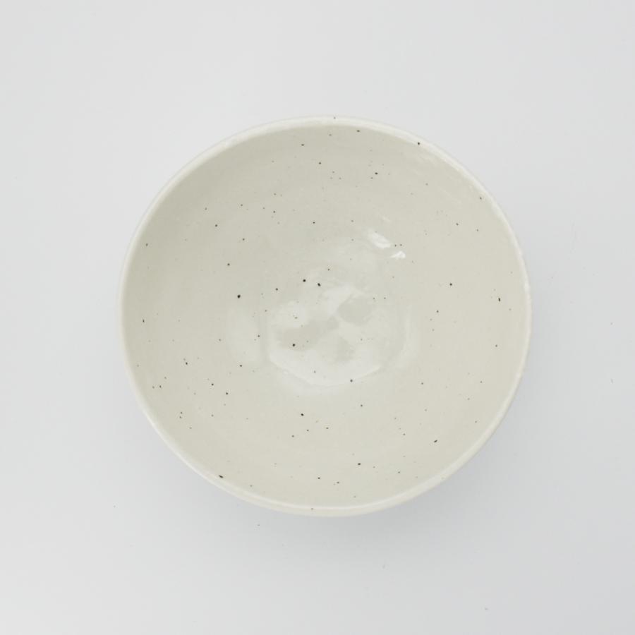 美濃焼 雪粉引 楕円4寸鉢 和食器 おしゃれ モダン シンプル : 食器