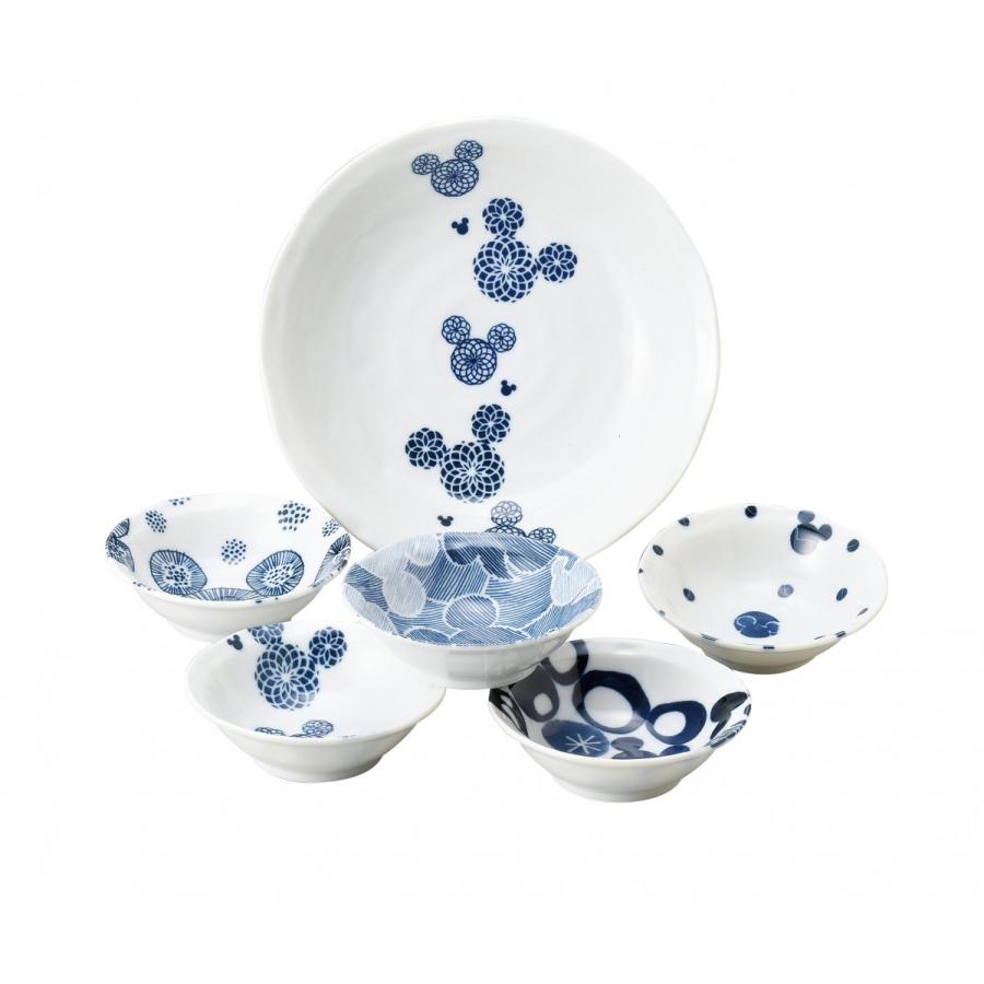 ディズニー ミツマル染付パーティーセット 52 3235 03 うつわ館伊藤 通販 Yahoo ショッピング