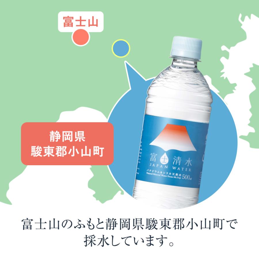 水 バナジウム シリカ 天然水 500ml×24本入り 軟水 飲用水 ミツウロコビバレッジ ラベルレスボトル ラベルはがし不要｜utsuwamarche｜03