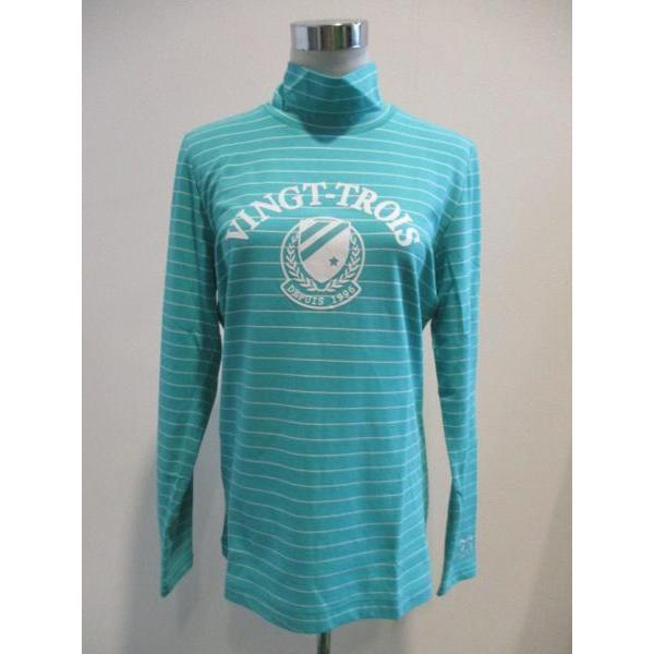 セール！！ 23区GOLF レディース ハイネック タートル 長袖シャツ カットソー CKKVL GM-0314 【1261】