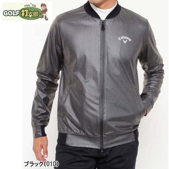 在庫処分！ 送料無料！ キャロウェイ 【 Callaway 】 メンズ スウェット ストレッチ ブルゾン 241-0217501 L ブラック 【2208】