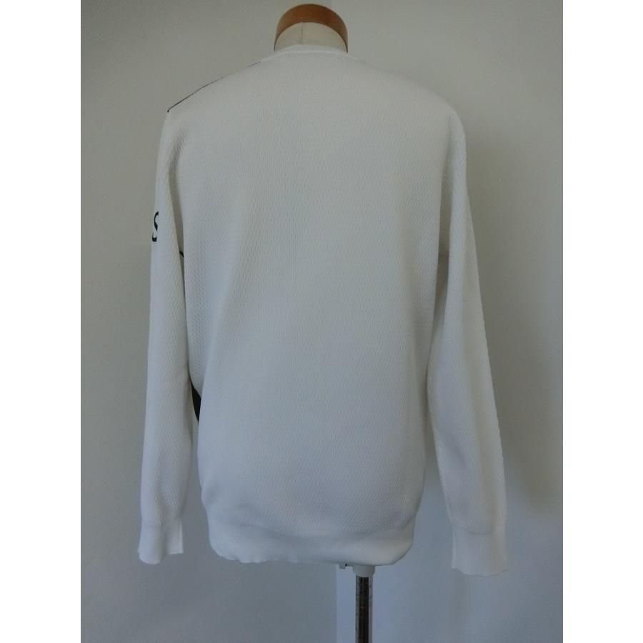 訳あり 早い者勝ち！ ルコック 【le coq sportif 】 メンズ セーター ニット QGMWJL00 ホワイト M 【2590】 | le coq sportif | 03