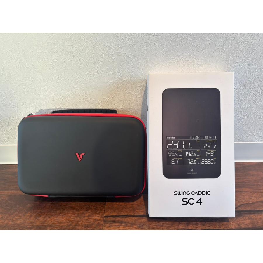 日本未発売】VOICE CADDIE SC4 PRO 専用ケース付 弾道測定器 ☆美品