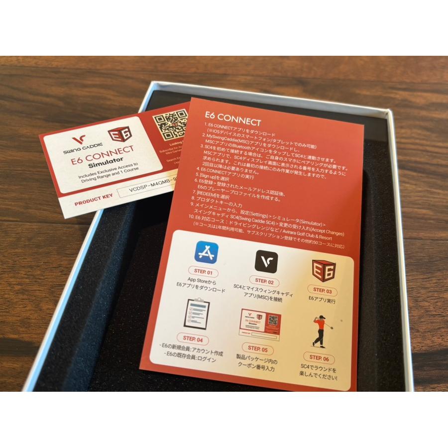 VOICE CADDIE（ボイスキャディ） 美品♪ SC-4 新型弾道測定器 ◎付属品