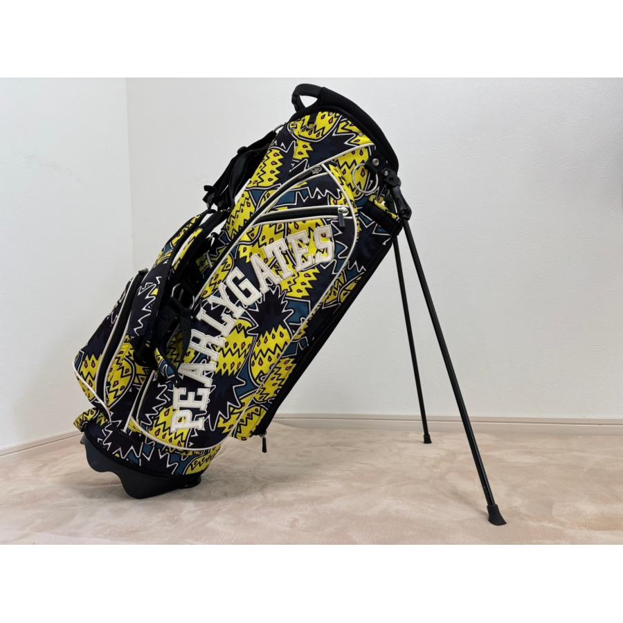 PEARLY GATES パーリーゲイツ パイナップル総柄 スタンド式キャディ