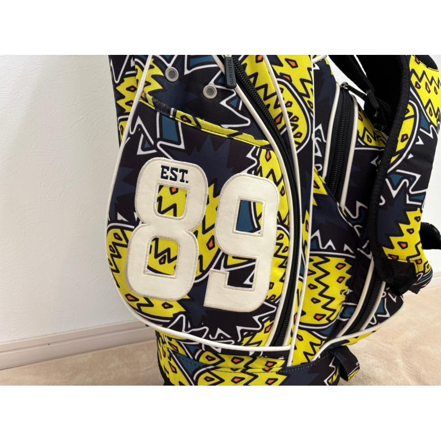 PEARLY GATES パーリーゲイツ パイナップル総柄 スタンド式キャディ