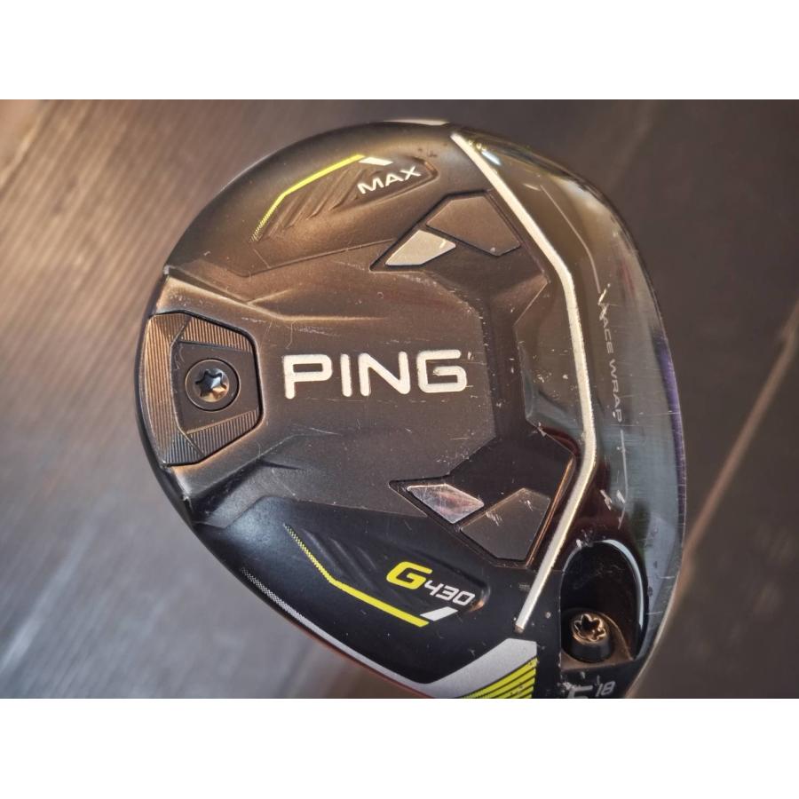 PING G430 フェアウェイウッド 5番　ALTAJCB フレックスS G430 PING MAX フェアウェイウッド 5W 18°/ALTA J CB BLACK/S : MATA打