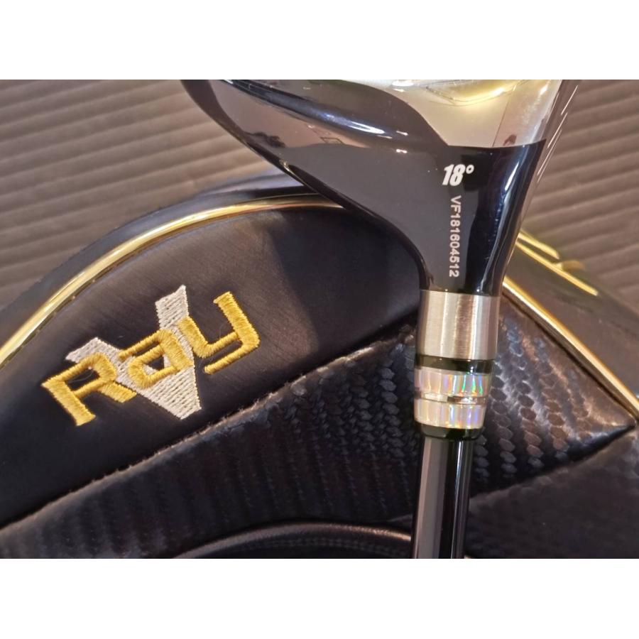 ロマロ Ray V FW 5W(18°) × バシレウス FW55(S) Ray（RomaRo） RomaRo ロマロ Ray V 2016 フェアウェイウッド 5W 18