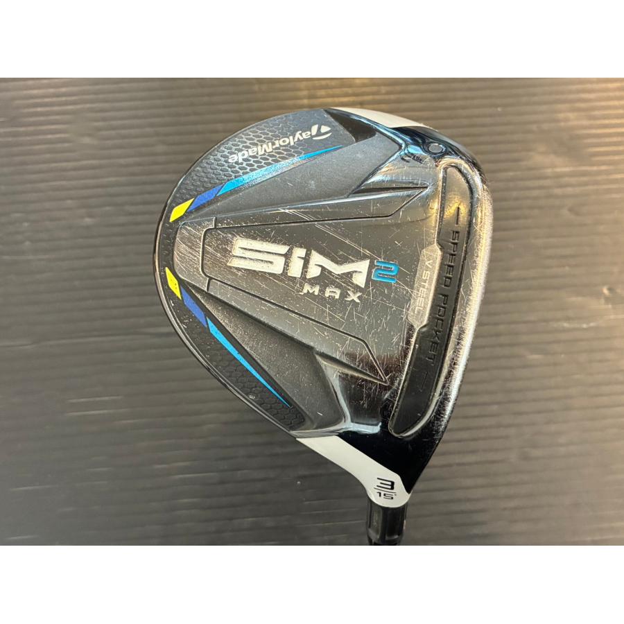 テーラーメイド SIM2 MAX 3W THE ATTAS V2 6S SIM2 テーラーメイド MAX フェアウェイウッド 3W 15°/マミヤ The ATTAS
